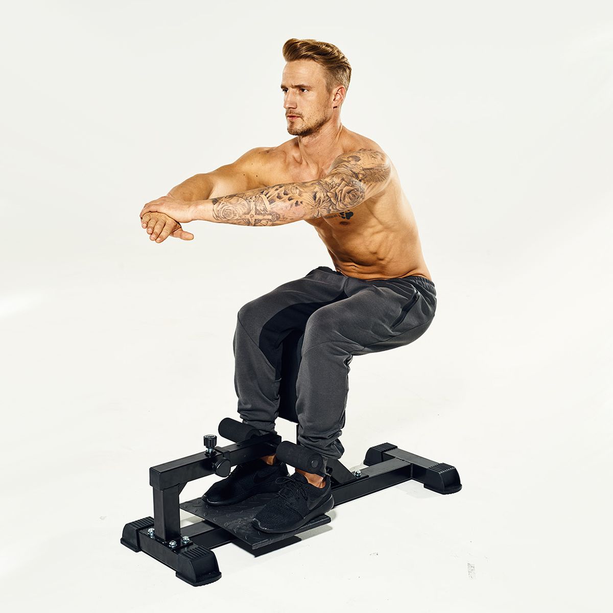 Hop-Sport Sissy Squat Kniebuigtrainer HS-2010SM, HS-2020SM Hop-Sport Sissy Squat Kniebuigtrainer HS-2010SM, HS-2020SM