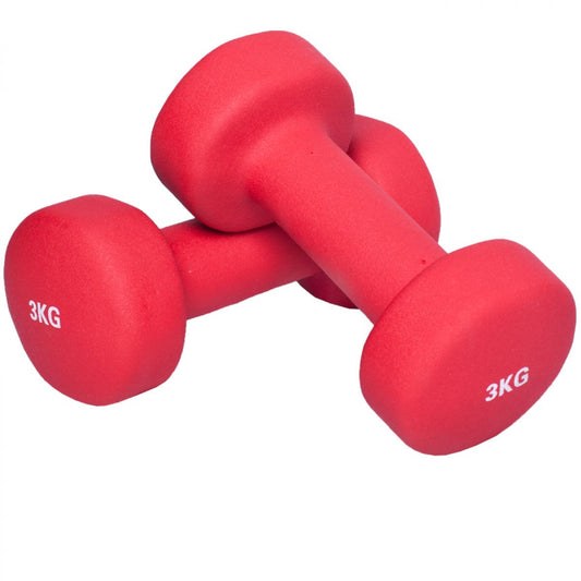 Vinyl Halterset 6 kg (2 x 3 kg) Gorilla Sports