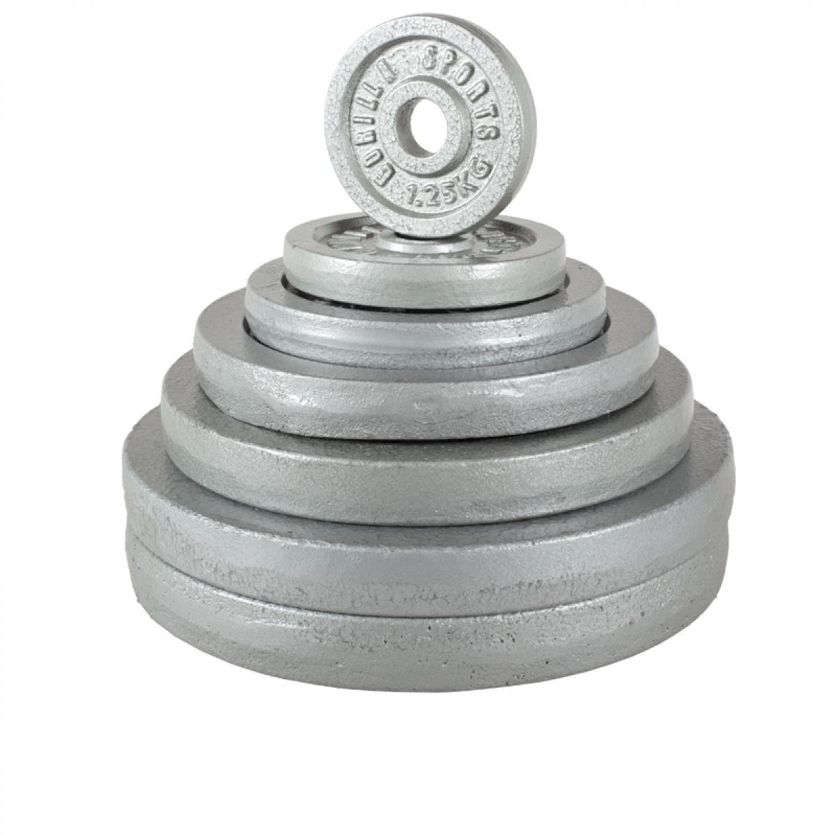 Voordeelbundel 30 kg (2 x 10 kg en 2 x 5 kg) Halterschijven Gietijzer - 30 mm Gorilla Sports