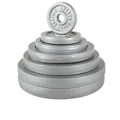 Voordeelbundel 30 kg (2 x 10 kg en 2 x 5 kg) Halterschijven Gietijzer - 30 mm Gorilla Sports