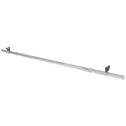 Voordeelset halterstangen - lange halter en EZ curl stang (veersluiting) Gorilla Sports