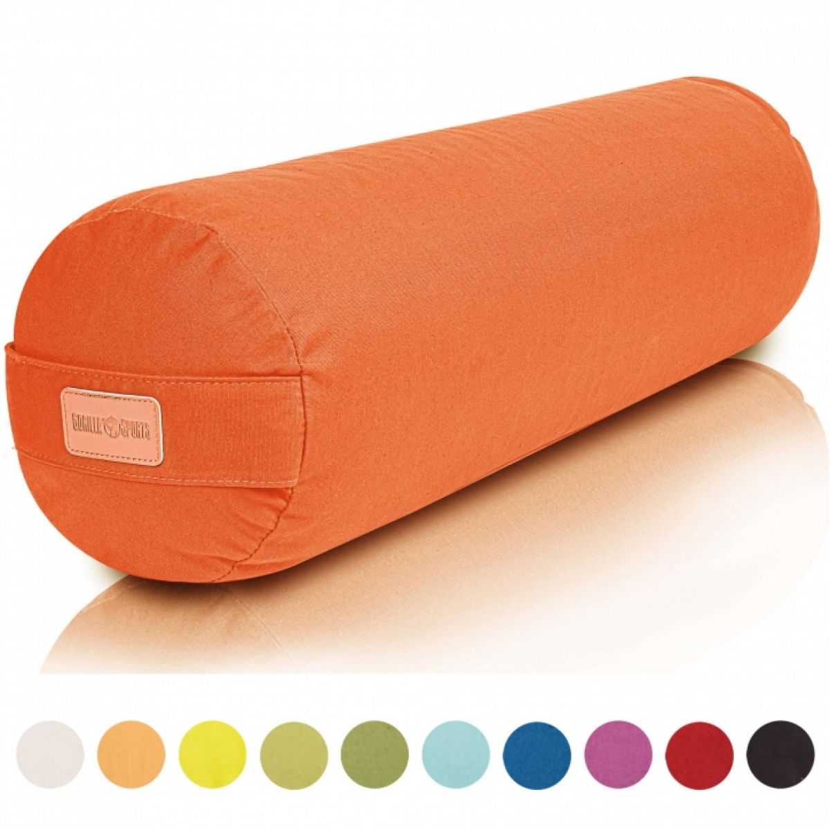 Yoga Bolster Oranje Gorilla Sports