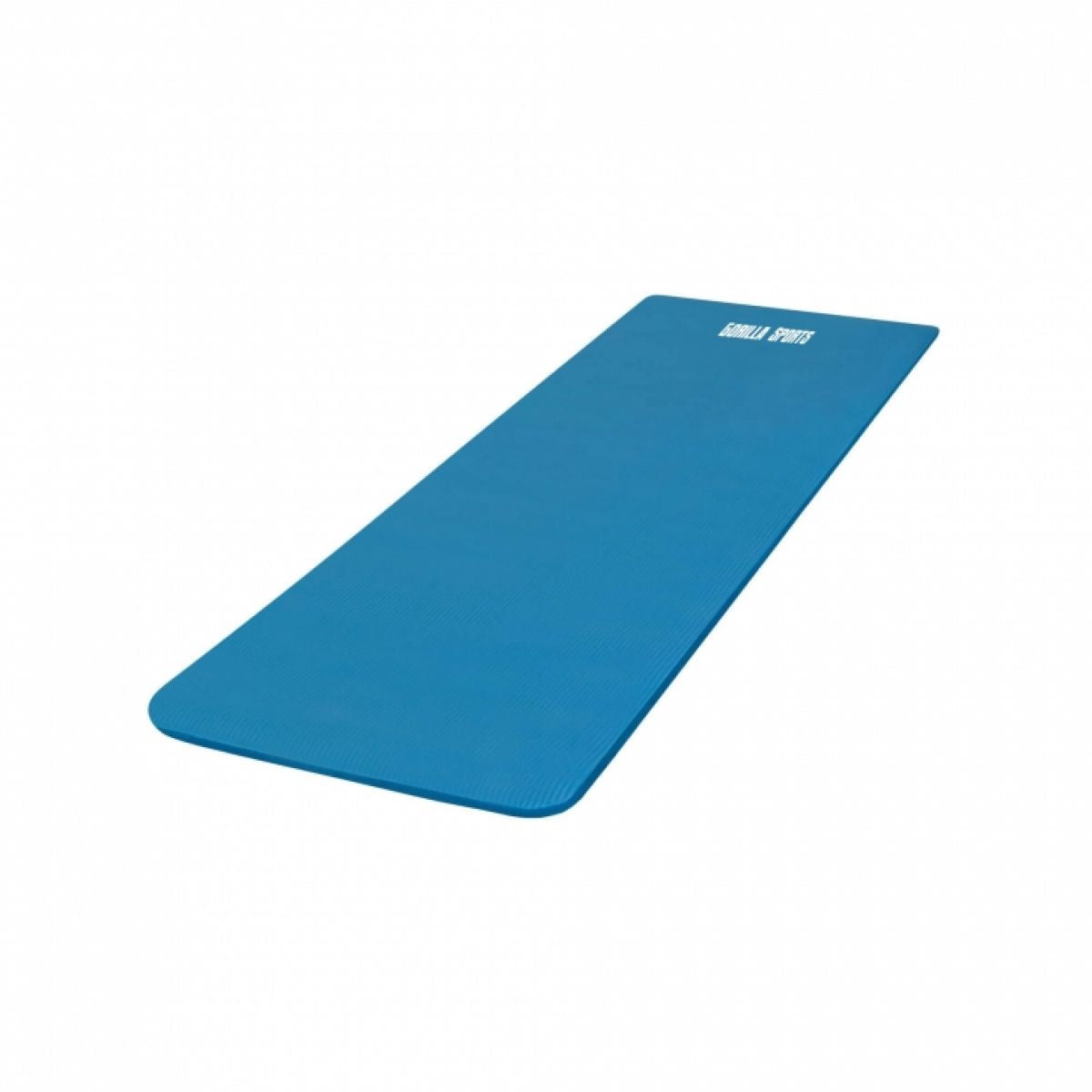 Gorilla Sports Yogamat Deluxe 190 x 60 x 1,5 cm Blauw