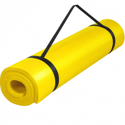 Gorilla Sports Yogamat Deluxe 190 x 60 x 1,5 cm Geel