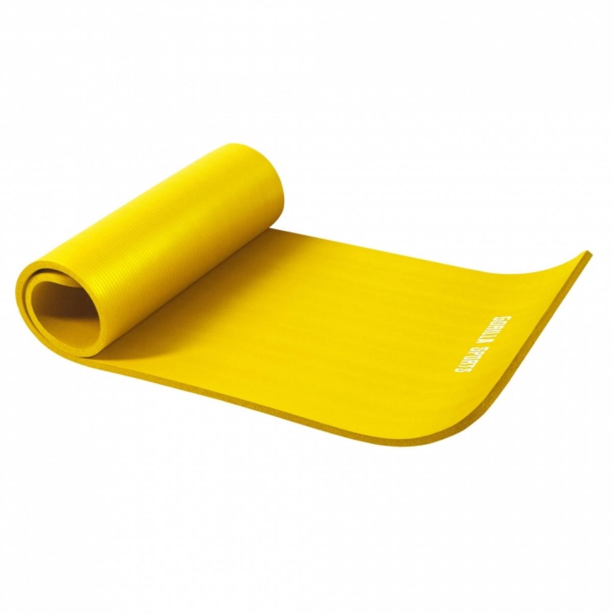 Gorilla Sports Yogamat Deluxe 190 x 60 x 1,5 cm Geel