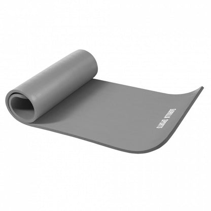 Gorilla Sports Yogamat Deluxe 190 x 60 x 1,5 cm Grijs