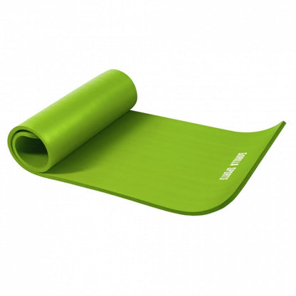 Gorilla Sports Yogamat Deluxe 190 x 60 x 1,5 cm Lime groen