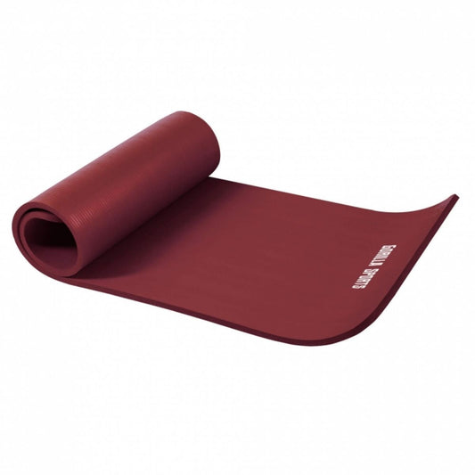 Gorilla Sports Yogamat Deluxe 190 x 60 x 1,5 cm Robijn