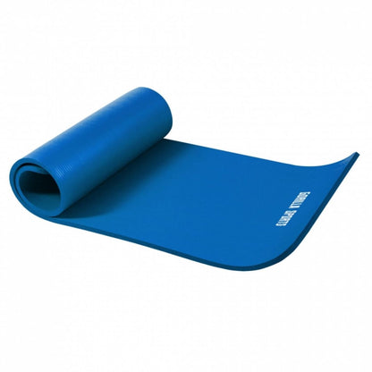 Gorilla Sports Yogamat Deluxe 190 x 60 x 1,5 cm Royal Blue