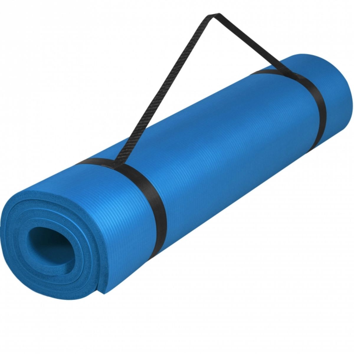 Gorilla Sports Yogamat Deluxe 190 x 60 x 1,5 cm Royal Blue