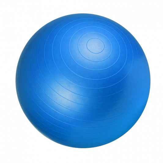 Fitnessbal Blauw 75 cm incl. pomp