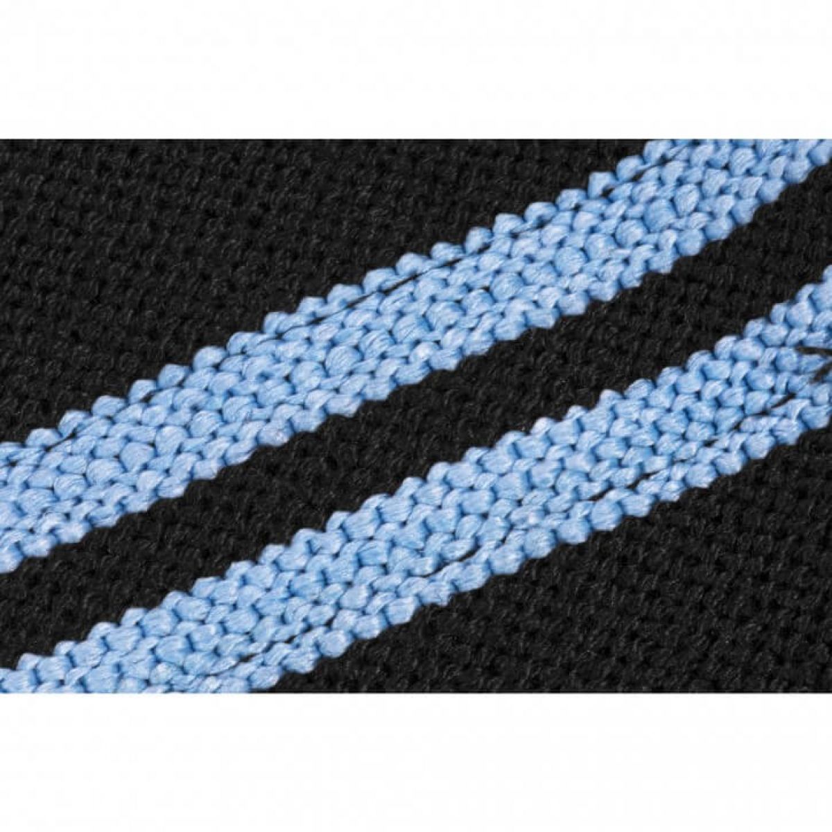 Polsbanden (elastisch katoen) Zwart/Blauw